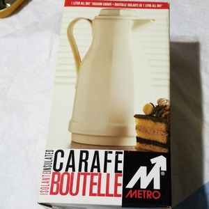 1 Liter insulated Carafe, unused!